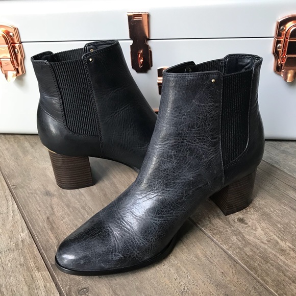 Calvin Klein Shoes - Calvin Klein Felda Black Chelsea Ankle Boots